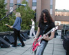 Angry Salad on the WCYY roof patio - Portland, ME - 6/23/00