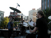 Hale plays on the WCYY roof patio - Portland, ME - 6/23/00