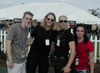 Angry Salad hangs out backstage with Radio 104 DJ Dee Snider (former singer of Twisted Sister) at Radio 104 Fest - Hartford, CT - 6/24/00