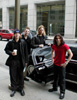 Getting into the limo for the drive over to the Jenny Jones studio - Chicago, IL - 4/18/00