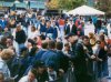 Bob greeting some friends after our set at MixFest (Boston, MA - 10/11/98)